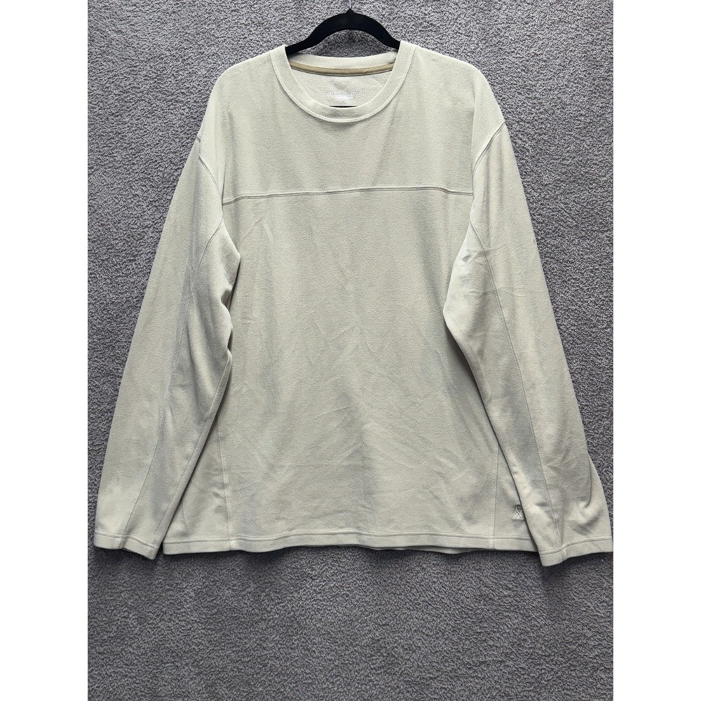 Royal Robbins XL Performance Crewneck Long Sleeve Beige Outdoor Top